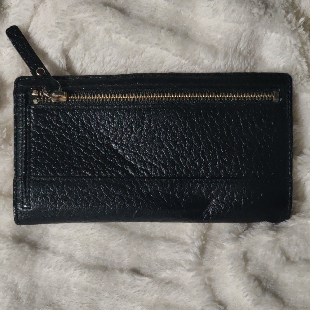 Kate Spade Textured Black Wallet - Picture 3 of 4